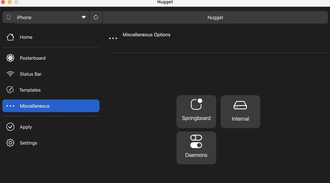 图片[6]-iOS 26.0 Nugget 6.0 已发布，支持状态栏调整-蛙趣网