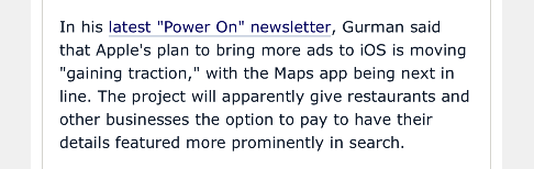 图片[6]-离谱！自带 Maps 地图即将植入广告，累了困了-蛙趣网